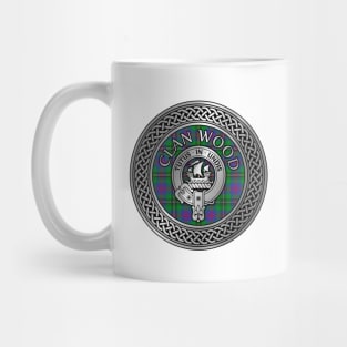 Clan Wood Crest & Tartan Knot Mug